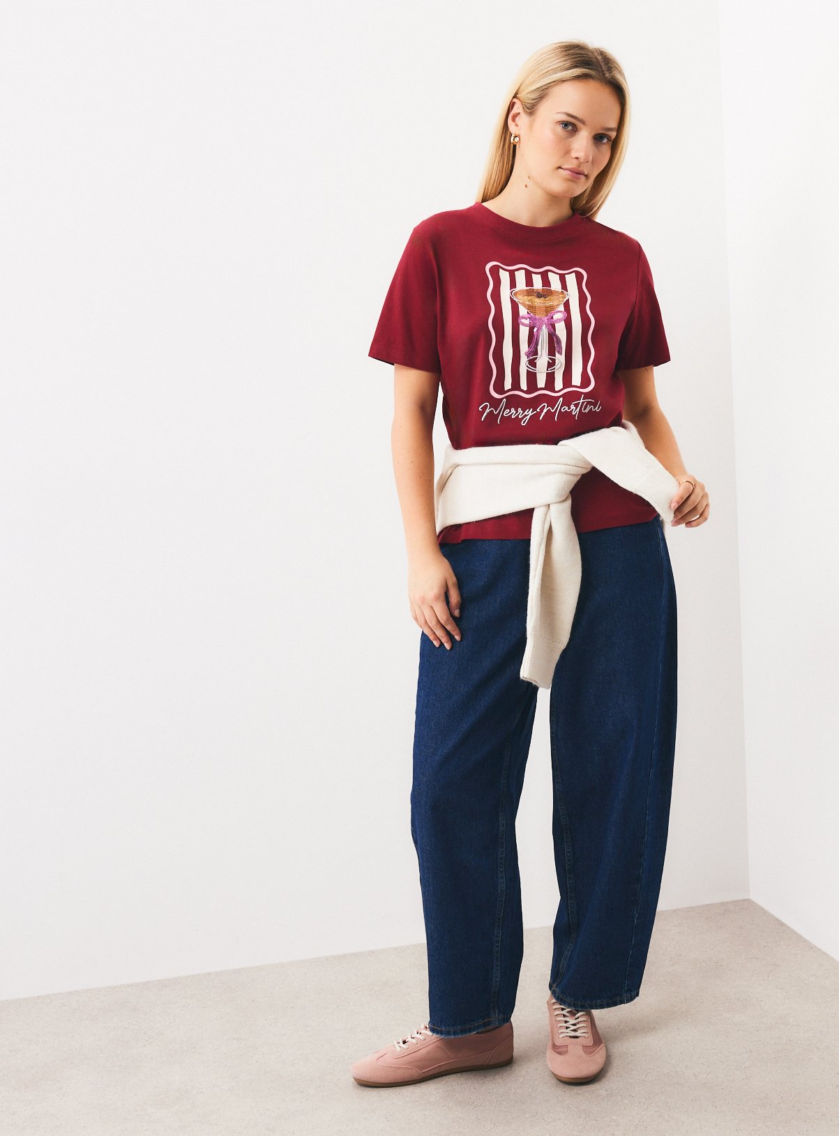 Merry Martini Graphic Tee 18 - Image 2 thumbnail